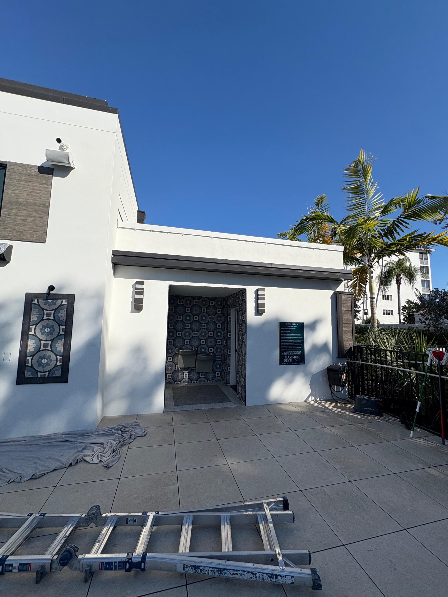 Exterior Clubhouse Repaint – Side View