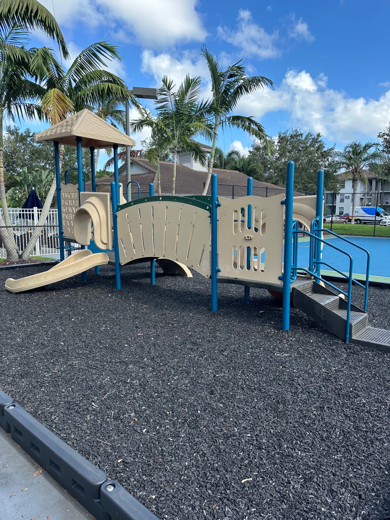 Playground Installation – Rubber Mulch Surface